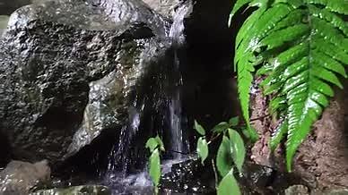 小溪流水岩石旅行拍摄游玩视频的预览图
